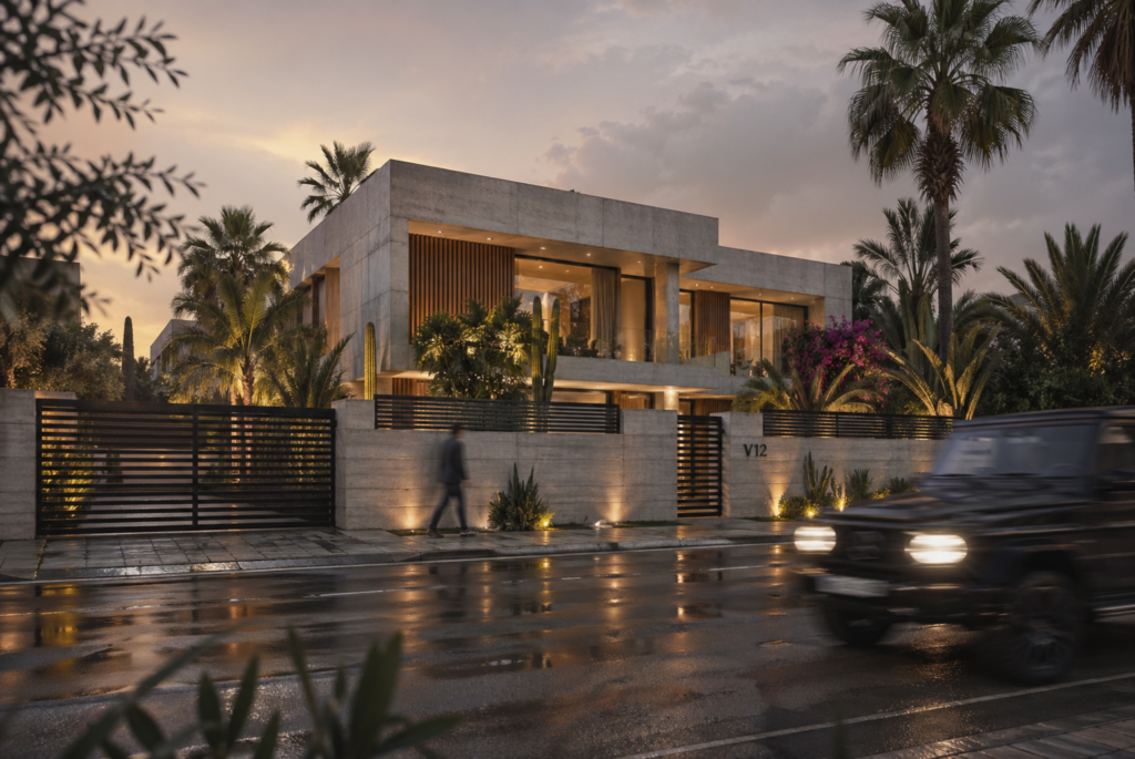 mai atelier architecte casa villa beton brut 2