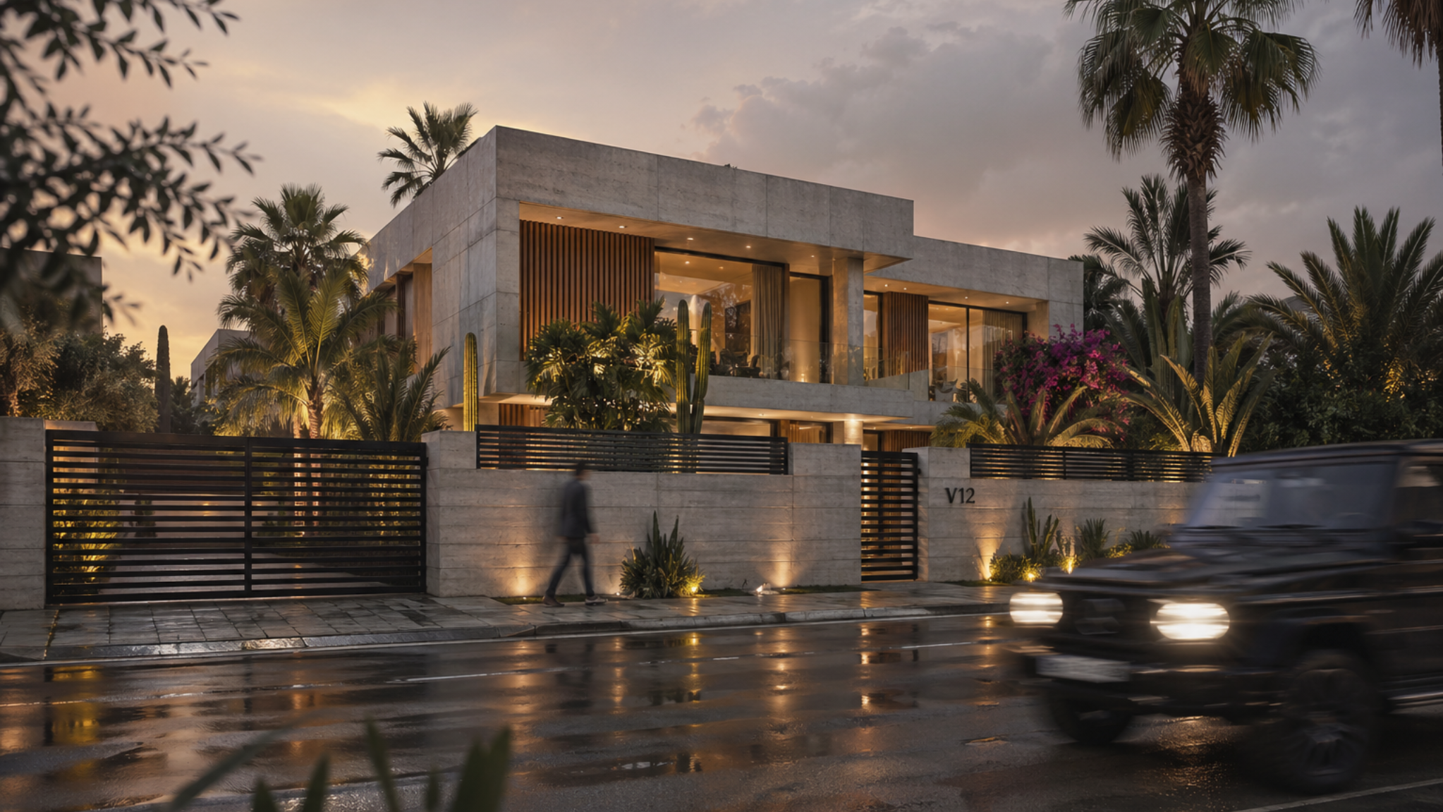 mai atelier architecte casa villa beton brut 2